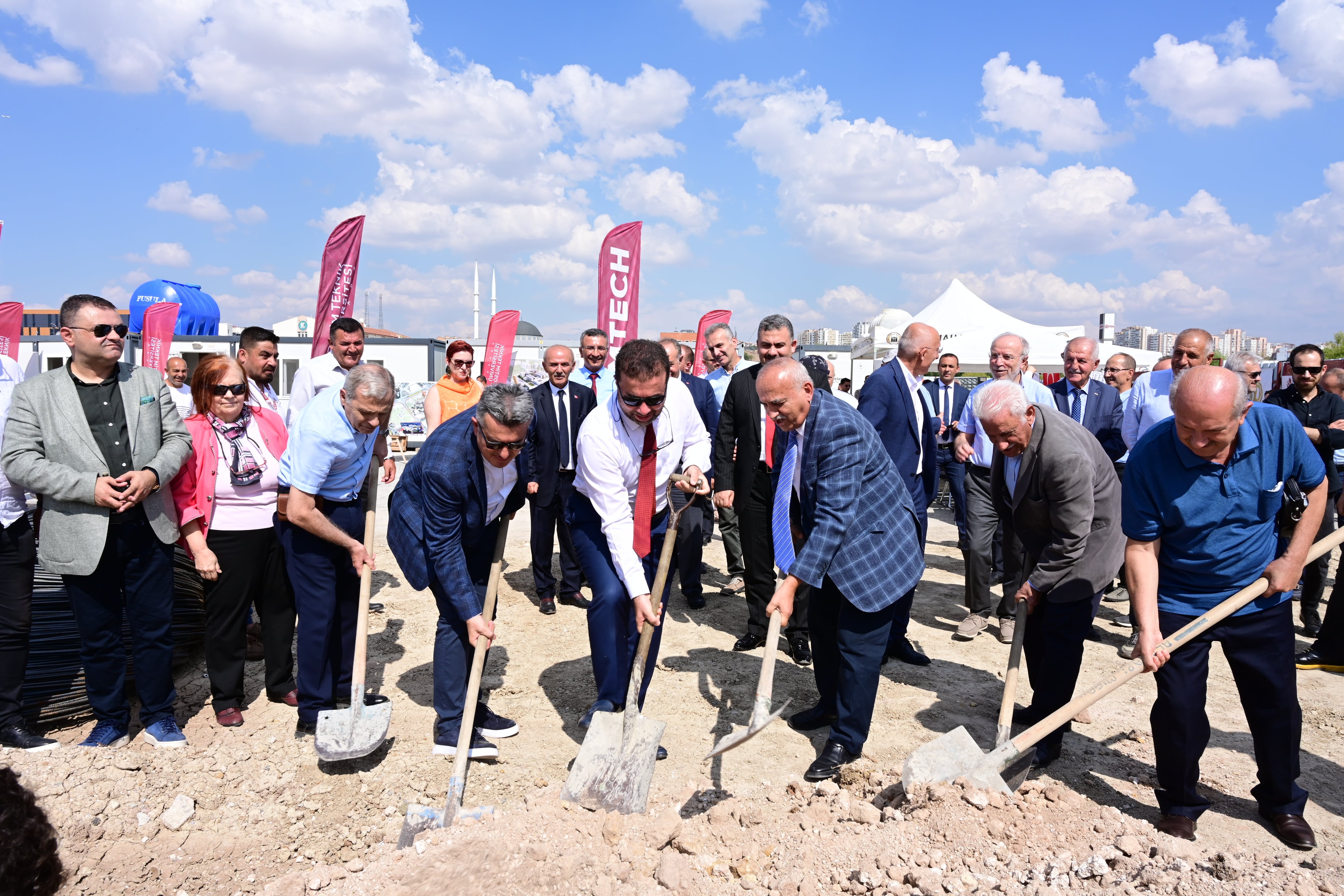 Sanayi Dünyasının Üniversitesi OSTİMTECH Yeni Kampüsünün Temelini Attı